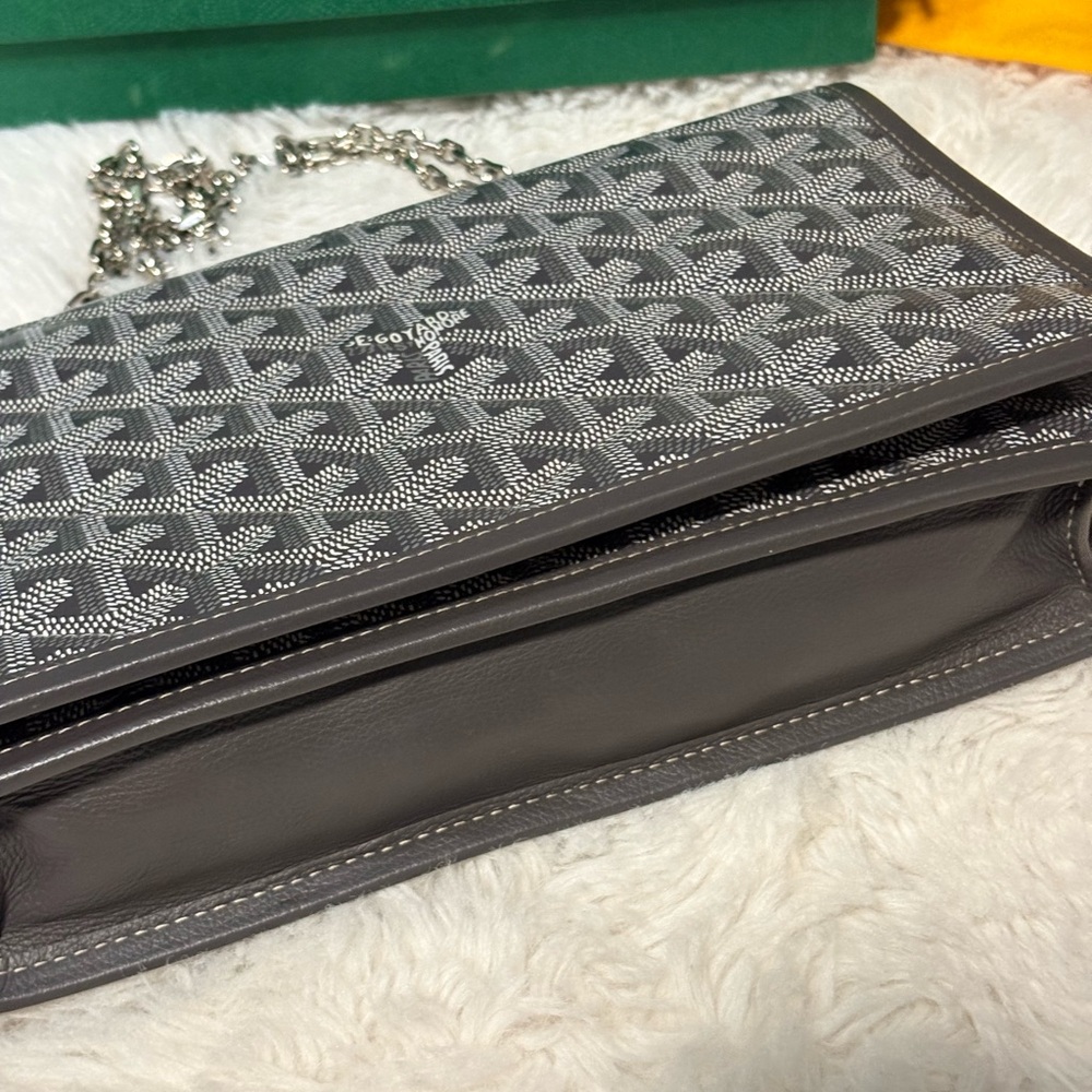 Goyard Goyardine Alexandre III shoulder chain gray bag - Picture 8 of 8